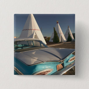 Na, USA, Arizona, Holbrook Weg 66, Wigwam 2 Button