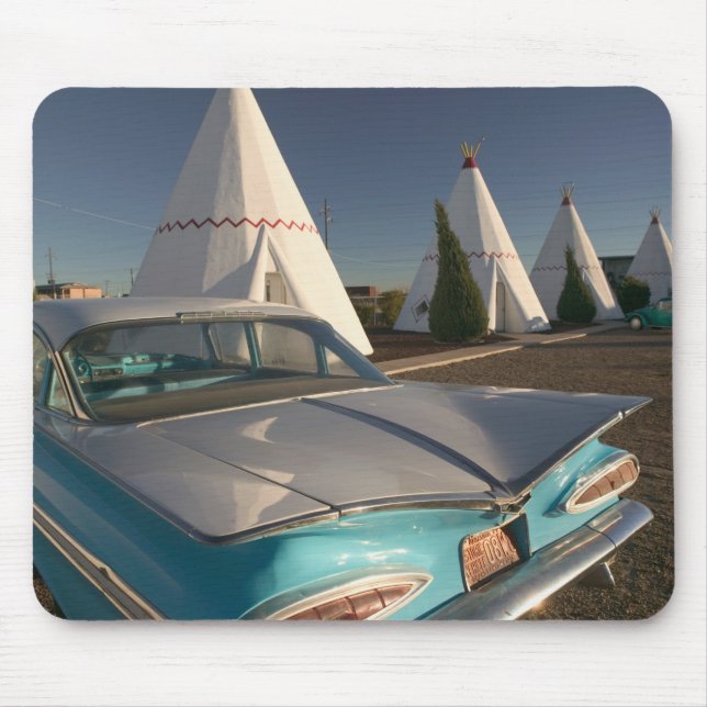 Na, USA, Arizona, Holbrook Weg 66, Wigwam 2 Mousepad (Vorne)