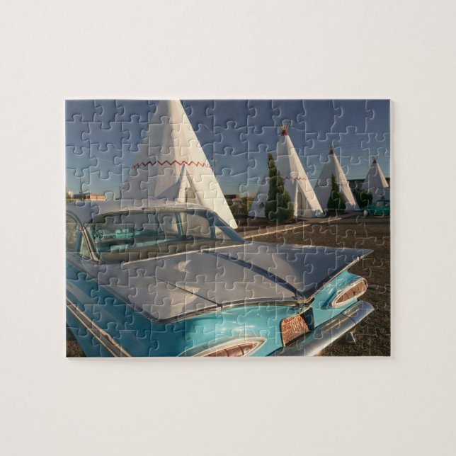 Na, USA, Arizona, Holbrook Weg 66, Wigwam 2 Puzzle (Horizontal)