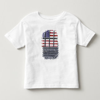 Na, USA, Maine, Georgetown-Insel. Flagge von Kleinkind T-shirt