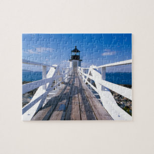 NA, USA, Maine, Port Clyde. Marshall Point 2 Puzzle