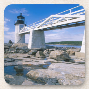 NA, USA, Maine, Port Clyde. Marshall Point Untersetzer