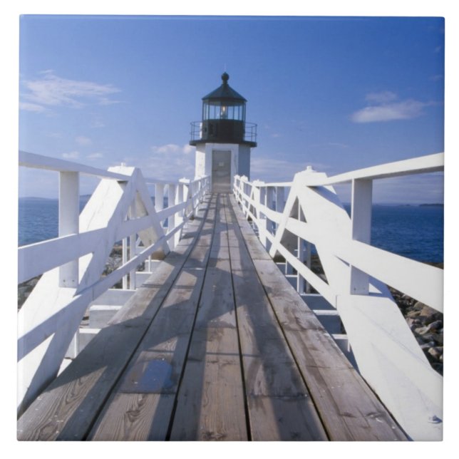 NA, USA, Maine, Port Clyde.  Marshall-Punkt 2 Fliese (Vorderseite)