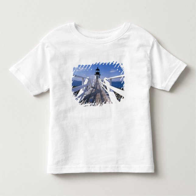 NA, USA, Maine, Port Clyde.  Marshall-Punkt 2 Kleinkind T-shirt (Vorderseite)