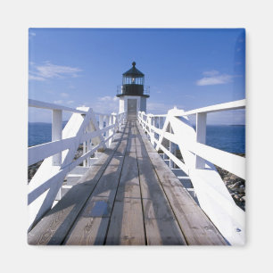 NA, USA, Maine, Port Clyde Marshall-Punkt 2 Magnet