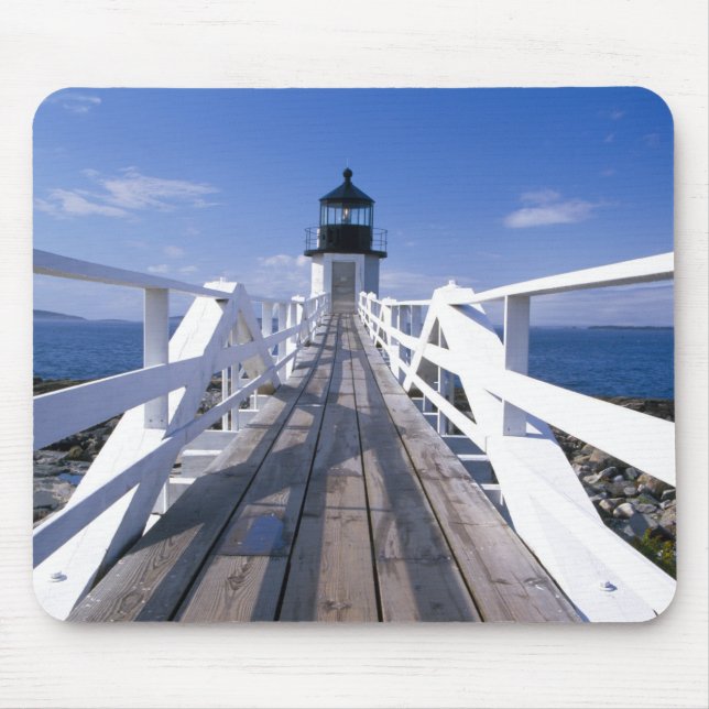 NA, USA, Maine, Port Clyde.  Marshall-Punkt 2 Mousepad (Vorne)