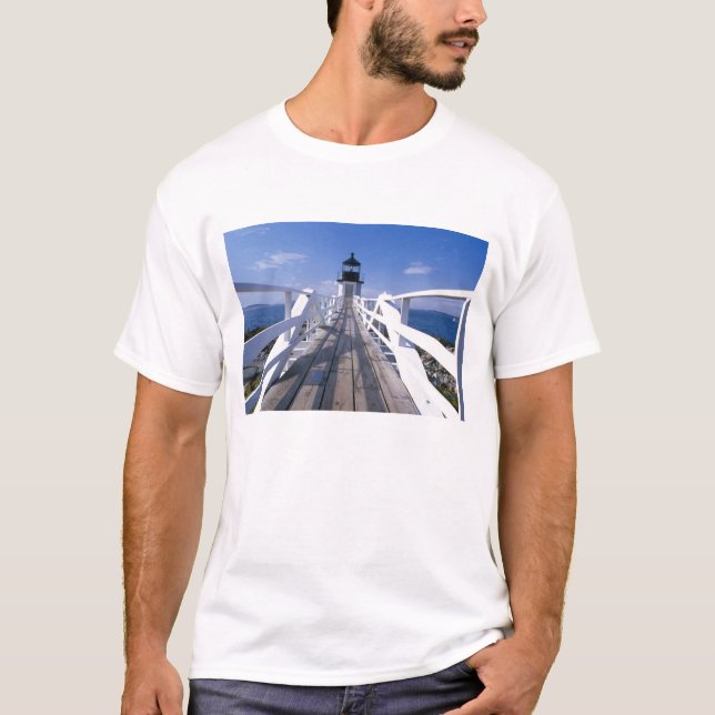 NA, USA, Maine, Port Clyde.  Marshall-Punkt 2 T-Shirt (Vorderseite)
