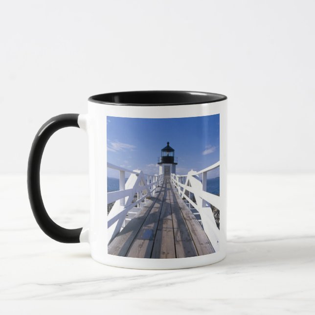 NA, USA, Maine, Port Clyde.  Marshall-Punkt 2 Tasse (Links)