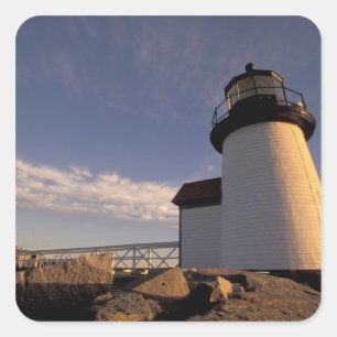 NA, USA, Massachusetts, Nantucket-Insel, 3 Quadratischer Aufkleber