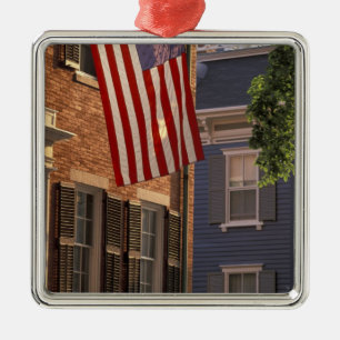 NA, USA, Massachusetts, Nantucket Island, 2 Silbernes Ornament