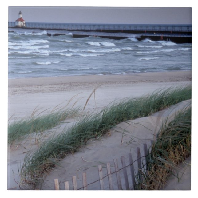 NA, USA, Michigan, Berrien Landkreis, St. Joseph, Fliese (Vorderseite)