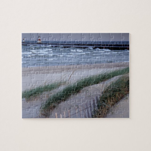NA, USA, Michigan, Berrien Landkreis, St. Joseph, Puzzle (Horizontal)