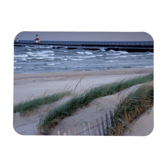 NA, USA, Michigan, Landkreis Berrien, St. Joseph, Magnet (Horizontal)