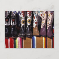 NA, USA, New Mexico, Santa Fe. Cowboystiefel