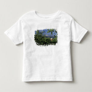 NA, USA, Oregon, bei Hood River Mt. Hood mit Kleinkind T-shirt