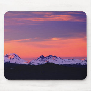NA, USA, Oregon, The Three Sisters Mountains Mousepad