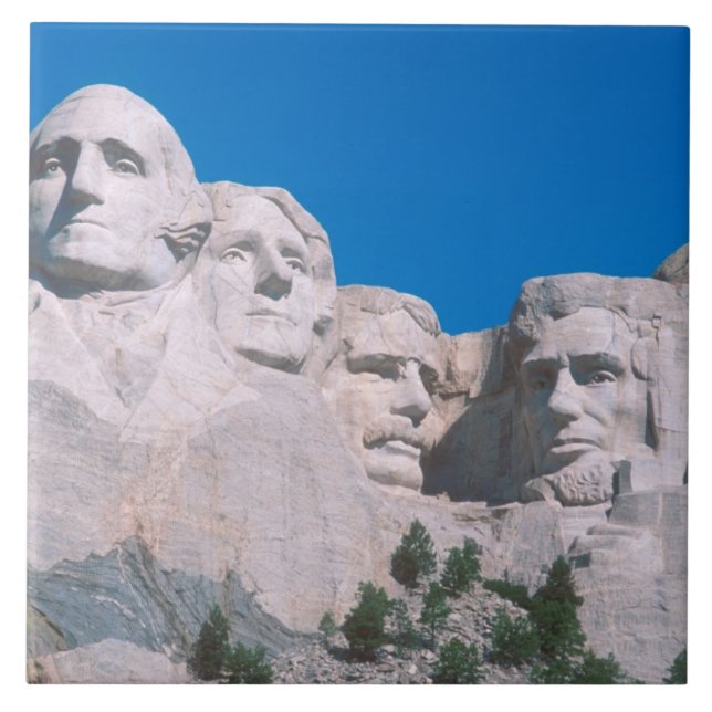 NA, USA, SD, Mount Rushmore. Fliese (Vorderseite)