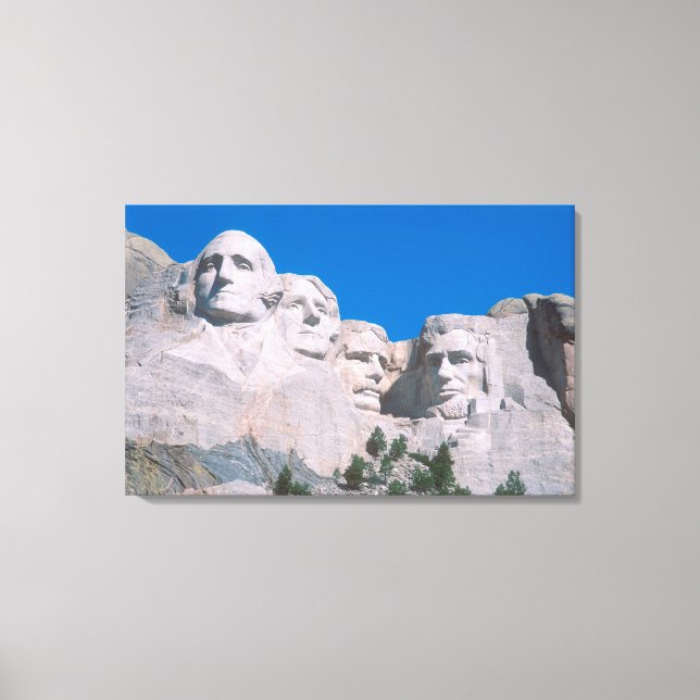 NA, USA, SD, Mount Rushmore. Leinwanddruck (Vorderseite)