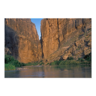 NA, USA, Texas, Big Bend National Park. Rio Fotodruck