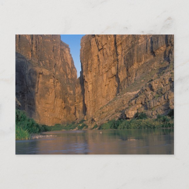 NA, USA, Texas, Big Bend National Park. Rio Postkarte (Vorderseite)