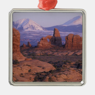NA, USA, Utah, Arches National Park. Garten Ornament Aus Metall