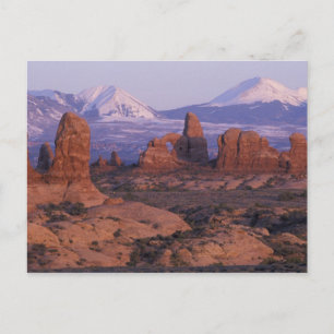 NA, USA, Utah, Arches National Park. Garten von Postkarte