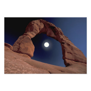NA, USA, Utah, Arches National Park. zart Fotodruck