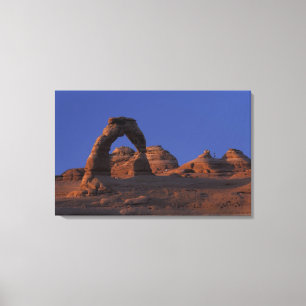NA, USA, Utah, Arches-Nationalpark. Zart Leinwanddruck