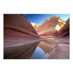 NA, USA, Utah, Vermillion Cliffs. Coyote Butte 2 Fotodruck