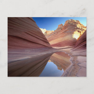 NA, USA, Utah, Vermillion Cliffs. Coyote Butte 2 Postkarte