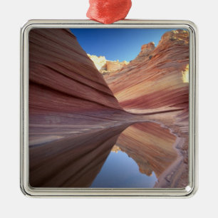 NA, USA, Utah, Vermillion Cliffs. Coyote Butte 2 Silbernes Ornament