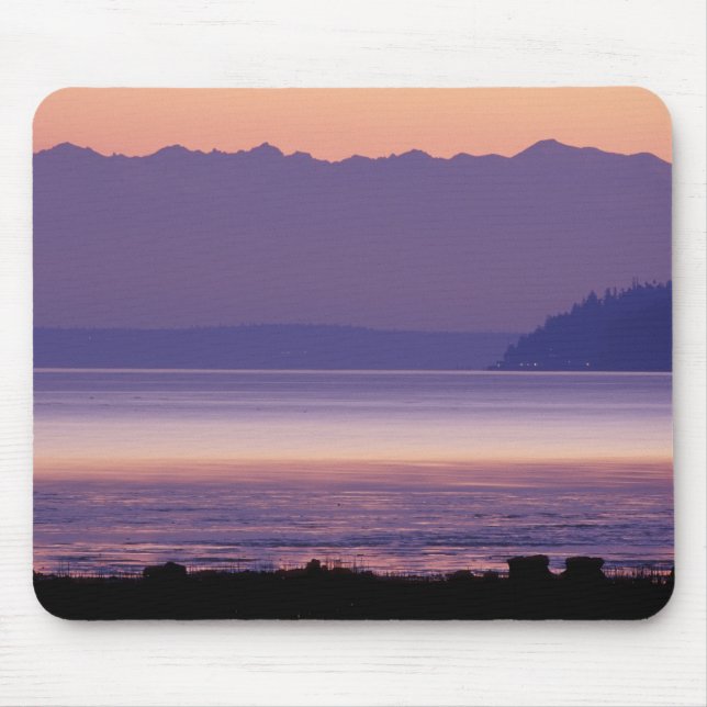 NA, USA, Washington, Conway. Olympische Gebirge Mousepad (Vorne)