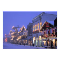 NA, USA, Washington, Leavenworth Hauptstraße