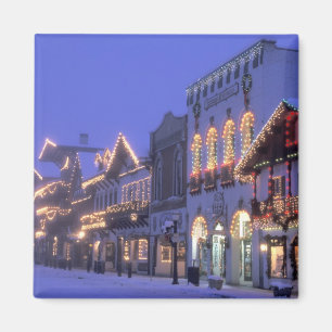 NA, USA, Washington, Leavenworth Hauptstraße Magnet