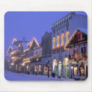 NA, USA, Washington, Leavenworth Hauptstraße Mousepad