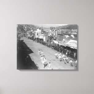 Nabe-und-Nabe Schlauch-Team-Rennen-Fotografie Leinwanddruck