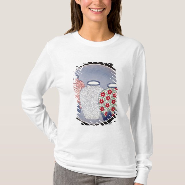 Nabeshima Teller, die Edo-Zeit T-Shirt (Vorderseite)