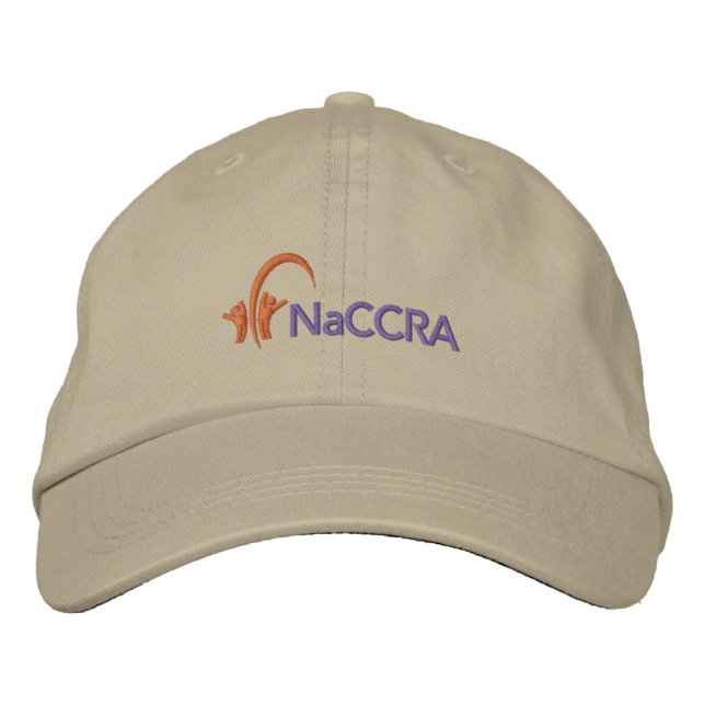 NaCCRA Bestickte Baseballkappe (Vorderseite)