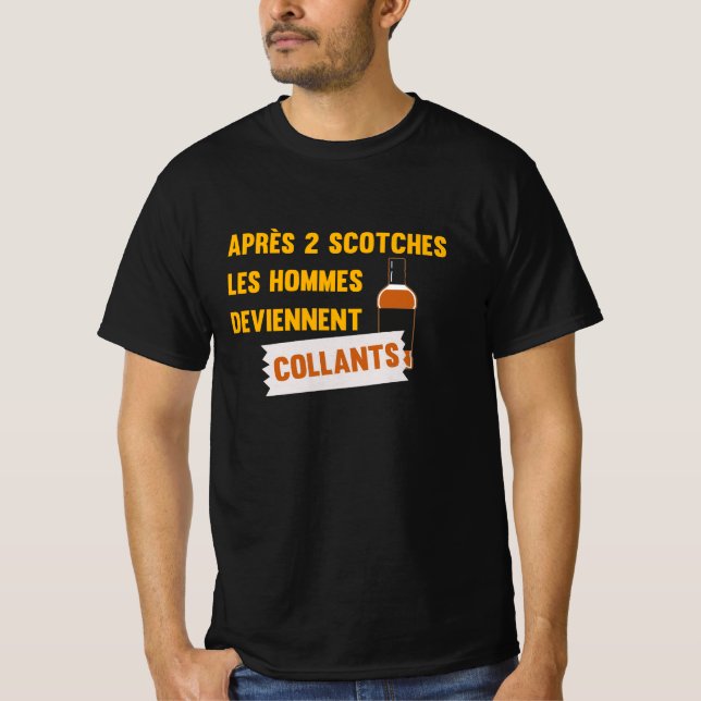 Nach 2 Scotches werden die Männer klebrig T-Shirt (Vorderseite)