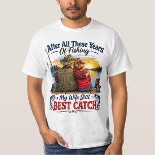 Nach all den Jahren des Fischens überrascht mich m T-Shirt