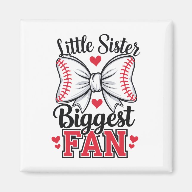 Nach Baseballgedanken Magnet (Vorne)