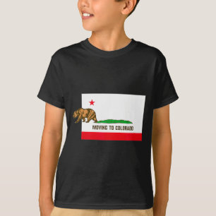 Nach Colorado ziehen, Kalifornien verlassen, lusti T-Shirt