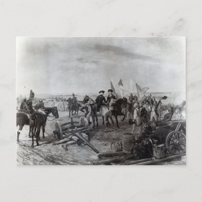 Nach dem Kampf, 1893 Postkarte (Vorderseite)