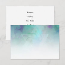 Nach dem Party Coole Farben Aqua Blau Lila Weiß