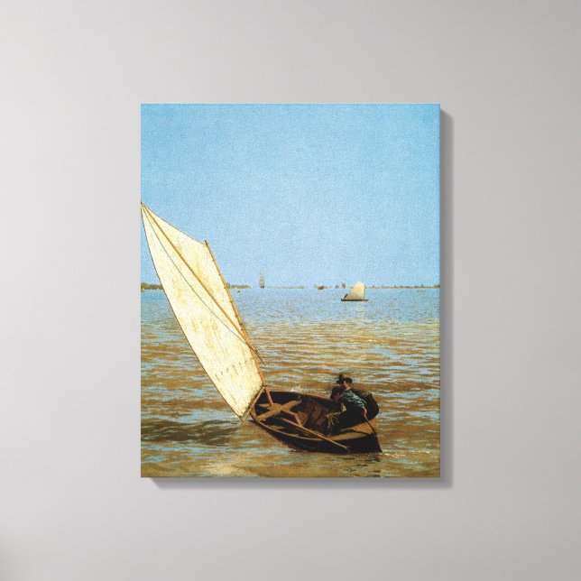 Nach dem Regen starten Leinwanddruck (Vorderseite)