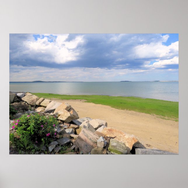 Nach dem Regenturm drucken Poster (Vorne)