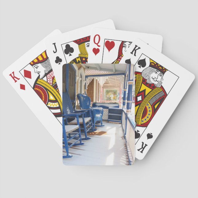 Nach dem Schneefall - Martha's Vineyard Spielkarten (Rückseite)