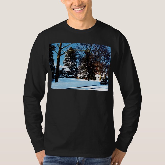 Nach dem Schneesturm T-Shirt (Vorderseite)