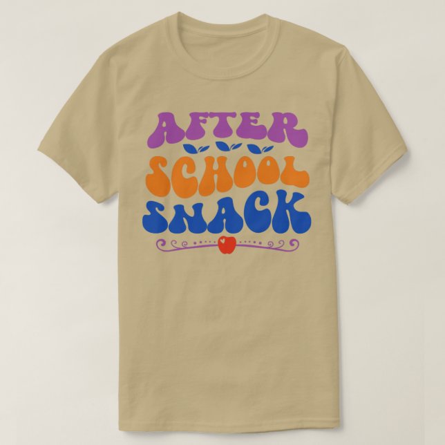 Nach dem Schulessen T-Shirt (Design vorne)