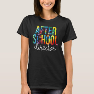 Nach dem Schulleiter Tie Dye Würdigung Zurück Zu T-Shirt